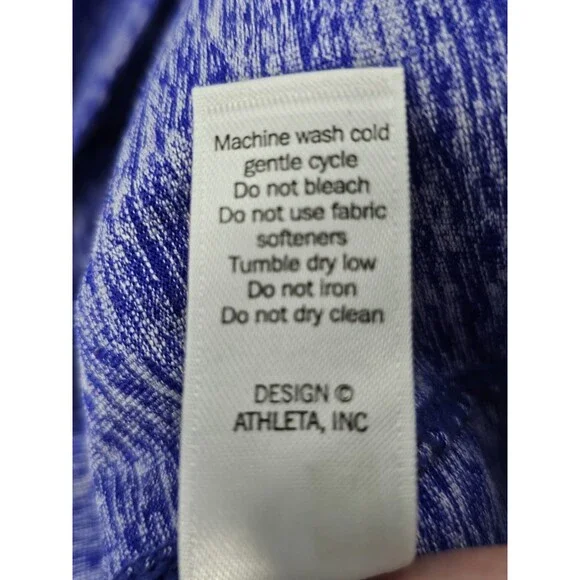 Athleta Pullover Womens Purple Running Wild 3.0 Half Zip Long Sleeve M Athleisur - Picture 6 of 10